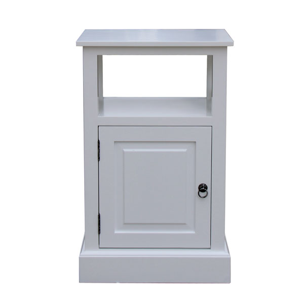 white nightstand